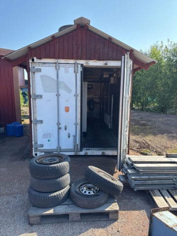 1321843-10 Container med kompressor Ingersoll-Rand ML75 SSR