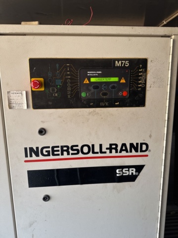 1321843-4 Container med kompressor Ingersoll-Rand ML75 SSR