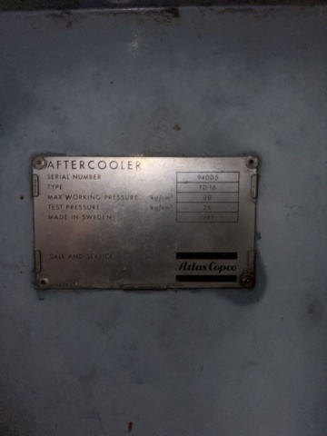 1321843-17 Container med kompressor Ingersoll-Rand ML75 SSR