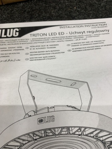 1392439-8 10 st Fästen till industriarmatur Highbay LUG 370