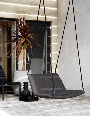 1393175-3 Hanging swing Brafab Antila Black