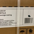 1393183-5 Hanging swing Brafab Antila Black