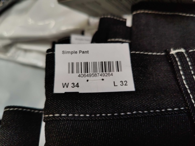 1392997-5 Jeans Carhartt Simple Pant, Strl W34 L32