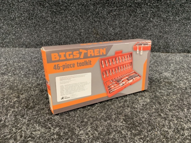 1394039-2 Hylssats 46 delar i vanadium stål