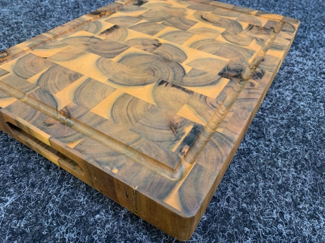 1393827-7 Skärbräda Interbuild Golden Teak 400x300x40mm