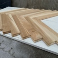 1394368-3 Solid herringbone parquet in Oak, 220 sq m.