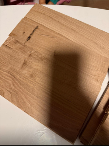 1394368-7 Solid herringbone parquet in Oak, 220 sq m.