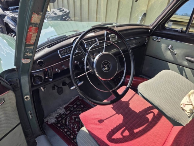 1392115-7 Mercedes-Benz 180 Manual, 68hp, 1960