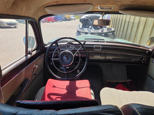 1392115-10 Mercedes-Benz 180 Manual, 68hp, 1960