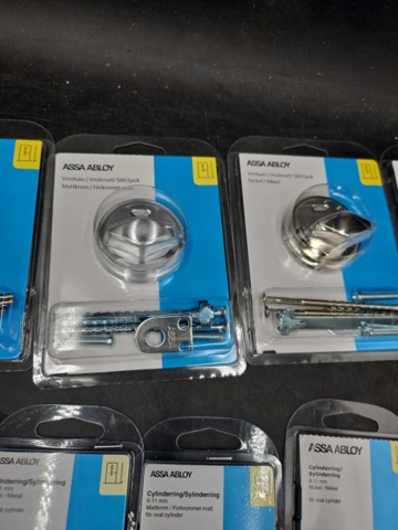 1394400-2 Cylinderringar och låsdetaljer  – Assa Abloy, blandade modeller