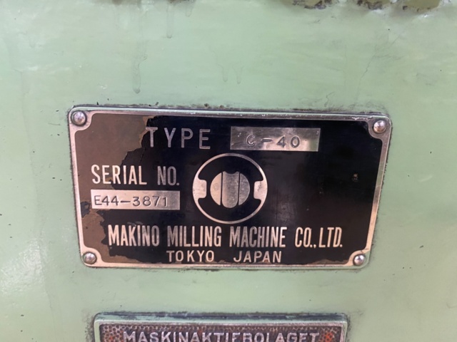 1395191-15 Verktygsslip Makino C-40B