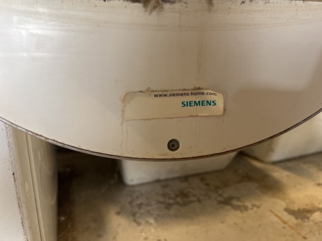 1358045-4 Washing machine, dryer and water heater