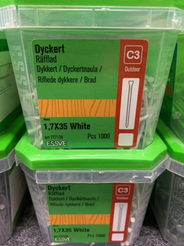 1395267-5 10 st Förpacknignar Dyckert och Slagspik, Essve