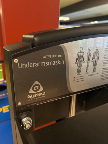 1366919-3 Forearm machine - Gymleco Active Line 356