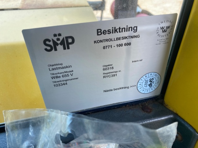 1395305-28 Loader Wille 655 V -2000