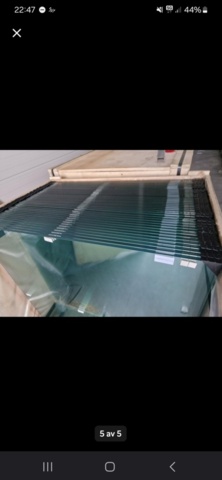 1396068-6 Glasräcken 18 meter