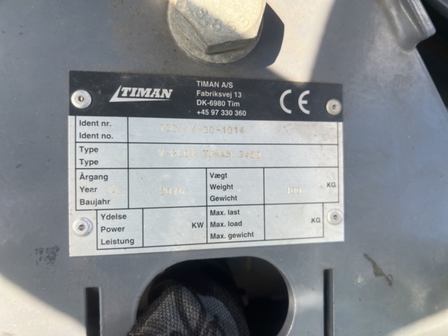 1351289-11 Redskapsbärare med hetvattentvätt och tillbehör - Timan 3400