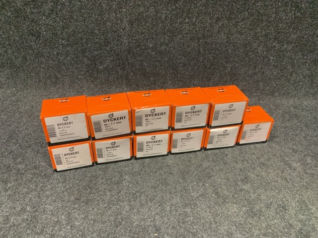 1396117-1 Ca 10.000 st Dyckert 40-1.7 & 60-2.3mm, Skyllberg