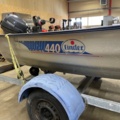 1396181-18 Motorbåt i aluminium med trailer - Linder 440 Fishing