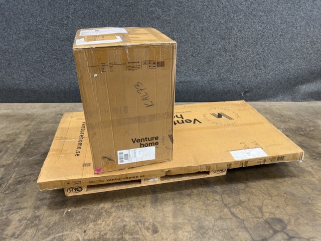 1396213-3 Isolde matbord 180 x 90 cm - Svart