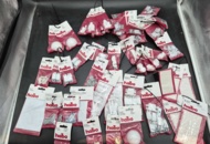 1394432 Möbeltillbehör och plastbeslag  – Habo, blandade modeller