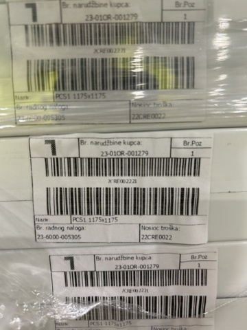 1396543-9 Takpanel Termovent PCS1 1175x1175mm, 20 kolli (780 paneler)