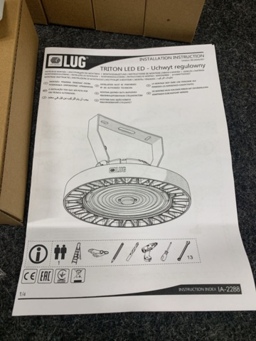 1396612-6 10 st Fästen till industriarmatur Highbay LUG 275