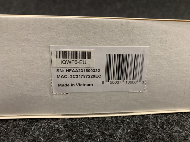 1396614-2 Wi-Fi 6 router / EU plug IQ, Johnson Controls