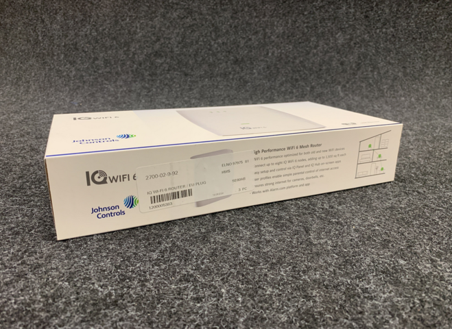 1396614-5 Wi-Fi 6 router / EU plug IQ, Johnson Controls