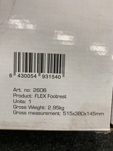 1397097-3 Ergonomiskt fotstöd FLEX