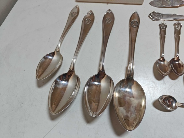 1130242-6 Silverskedar i varierande modeller