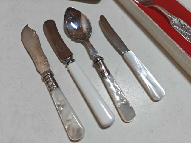 1130243-7 Silverbestick 14 delar Cohr of Denmark