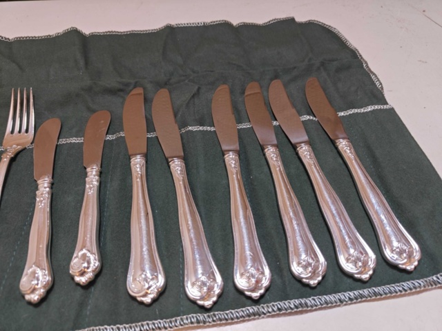 1130243-4 Silverbestick 14 delar Cohr of Denmark