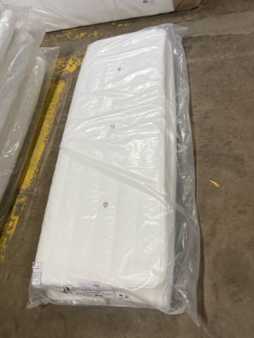 1395378-1 Ny/oanvänd bäddmadrass - Ängskär Softflex quilt vit 180x200