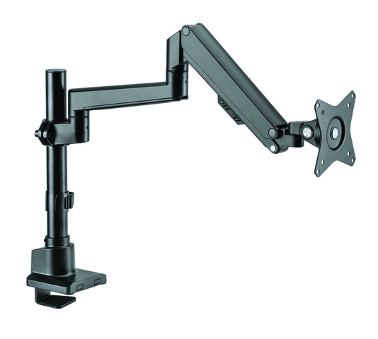 1396969-1 Monitorarm enkel gas elit (svart)