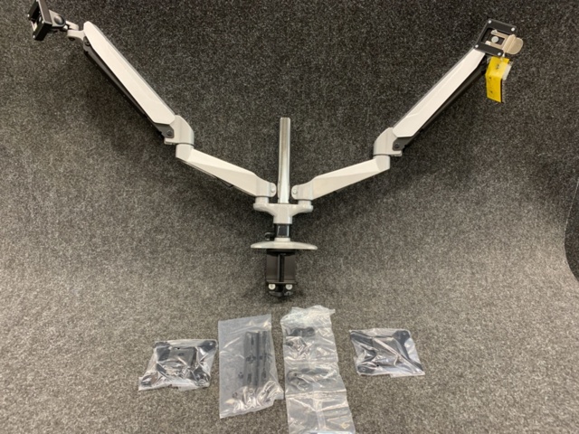 1397095-2 Monitorarm Dubbel