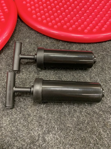 1397156-2 2 st Luftkudde med pump orange