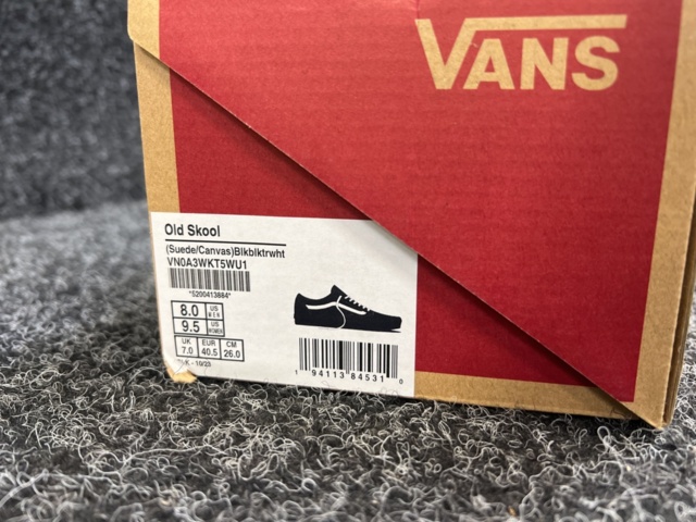 1398719-3 Skor Vans Old Skool, Strl 40,5