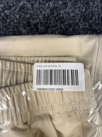 1398739-4 Linneshorts och byxor Gizmo Surf, Strl XL