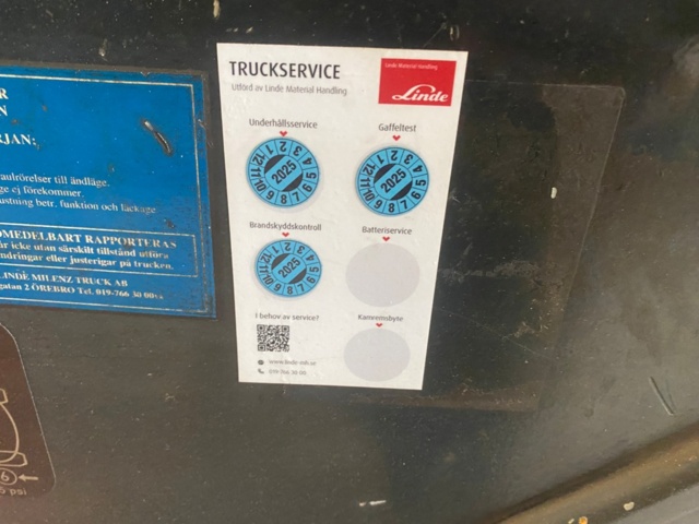 1398868-29 Forklift Linde H45D-04 -2003