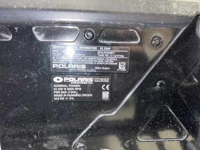 1377901-12 Snöskoter Polaris Nordic Pro S4 146 7S -2024 (1121km)