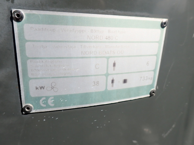 1398965-10 Nord 480, 60 Hk fyrtakt, 2017 ( ej moms )