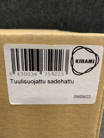 1399377-5 2 st Gnistskydd till skorsten 120/150mm, Kirami