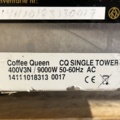 1361066-9 Coffee maker with accessories - Coffee Queen CQ Single Tower