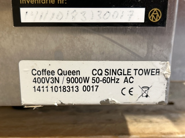 1361066-9 Coffee maker with accessories - Coffee Queen CQ Single Tower