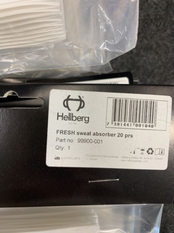 1399702-4 Hygiendynor & vindskydd för medhörnings-mikrofoner, Hellberg