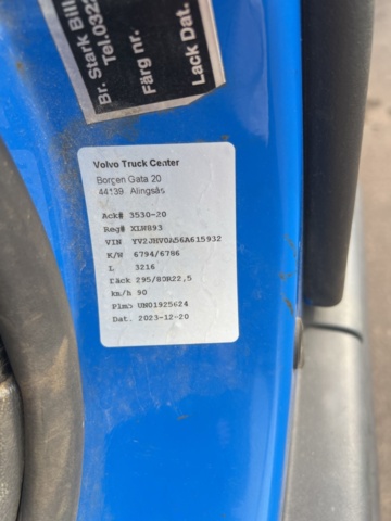 1338352-25 Lastbil Volvo FM9 4X2 Manuell, -2006