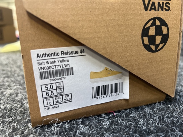 1399899-3 Skor Vans Authentic Resissue 44, Strl 36,5