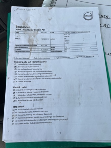 1338352-54 Lastbil Volvo FM9 4X2 Manuell, -2006