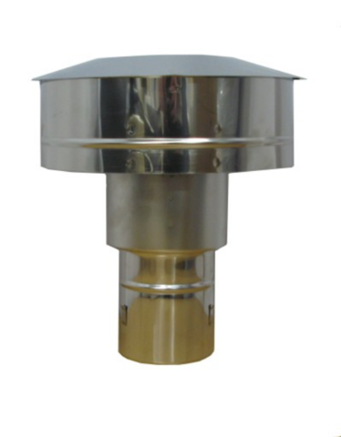 1399377-1 2 st Gnistskydd till skorsten 120/150mm, Kirami